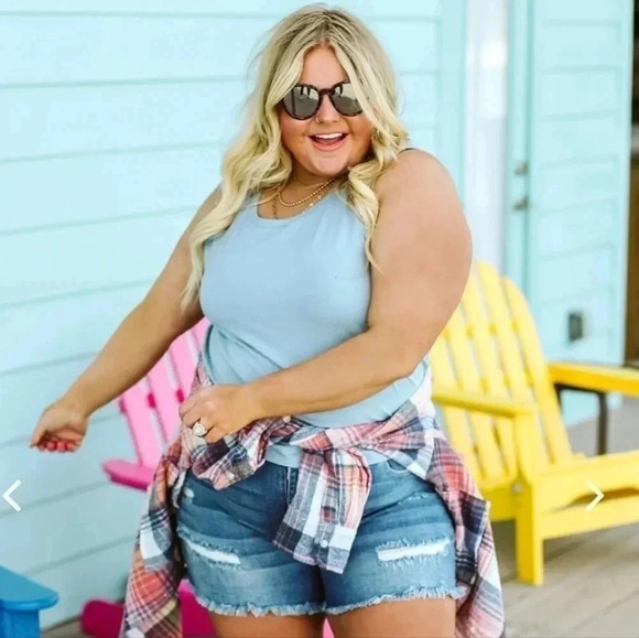 NWT Blue Tank Top - Picture 1 of 4